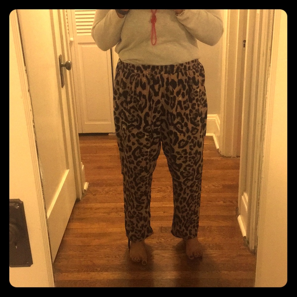 Pretty Little Things leopard pants